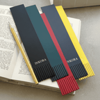 Leather Bookmark for Books – Minimalist INKORA Page Marker (Multi-Color)