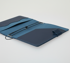 Leather Planner Organizer with Card Slots – Refillable Portfolio Journal Cover