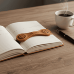 Magnetic Leather Bookmark – INKORA Premium Page Holder for Books & Journals