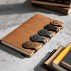 Magnetic Leather Bookmark – INKORA Premium Page Holder for Books & Journals